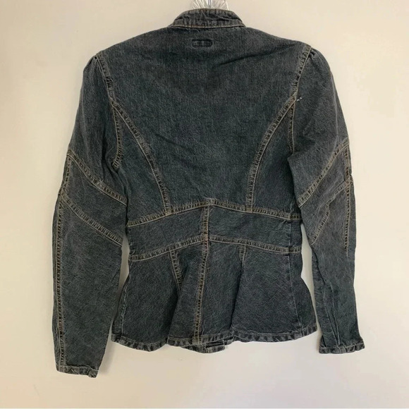 Anna Sui  Corset Style Denim Jacket - Picture 2 of 14